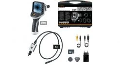 Caméra d'inspection Laserliner 082.244A - Système professionnel d'inspection vidéo avec différentes vues possibles - 082.244A