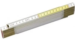 Mètre pliant Stanley 0-35-458 - Mètre Pliant 2m - 15mm Jaune/Blanc