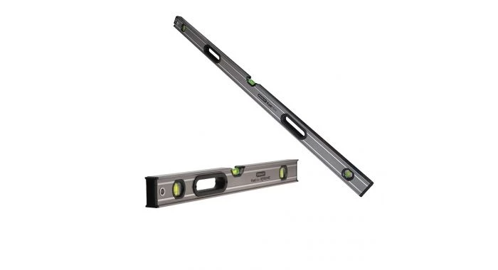 Niveau à bulle Stanley PROLEV4 - Niveau tubulaire Fatmax Extreme 120 cm (0-43-648) & Niveau tubulaire FatMax Pro 600mm (0-43-624) 1 Niveau à bulle Stanley PROLEV4 - Niveau tubulaire Fatmax Extreme 120 cm (0-43-648) & Niveau tubulaire FatMax Pro 600mm (0-43-624)