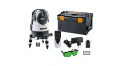 Laser à lignes croisées Laserliner 032.090L - Laser à lignes croisées précis - 8 lignes - fonction d’aplomb - Powergreen +