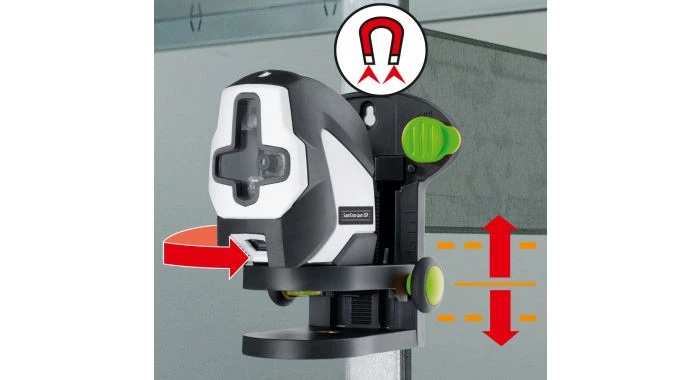 Laser à lignes croisées Laserliner 081.191A - Zeus SuperCross-Laser 2GP - 081.191A 2 Laser à lignes croisées Laserliner 081.191A - Zeus SuperCross-Laser 2GP - 081.191A – Image 2