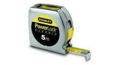 Mètre ruban rétractable Stanley 0-33-932 - Metre Ruban Powerlock 5m - 19mm lecture directe