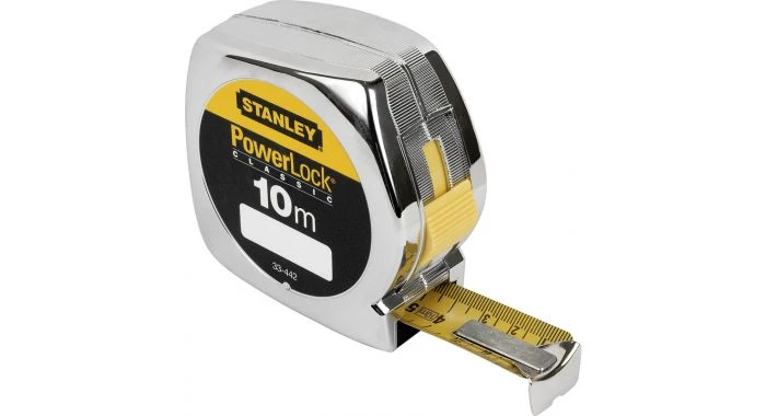 Mètre ruban rétractable Stanley 0-33-442 - Mètre Ruban Powerlock 10m - 25mm 1 Mètre ruban rétractable Stanley 0-33-442 - Mètre Ruban Powerlock 10m - 25mm