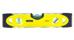Niveau à bulle Stanley 0-43-511 - Niveau Torpedo 250mm Alu Magnétique - 3F